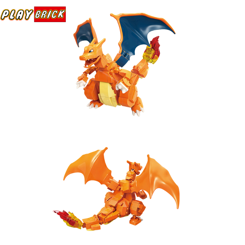 Play Brick®  Fire Dragon inspired by cartoon series