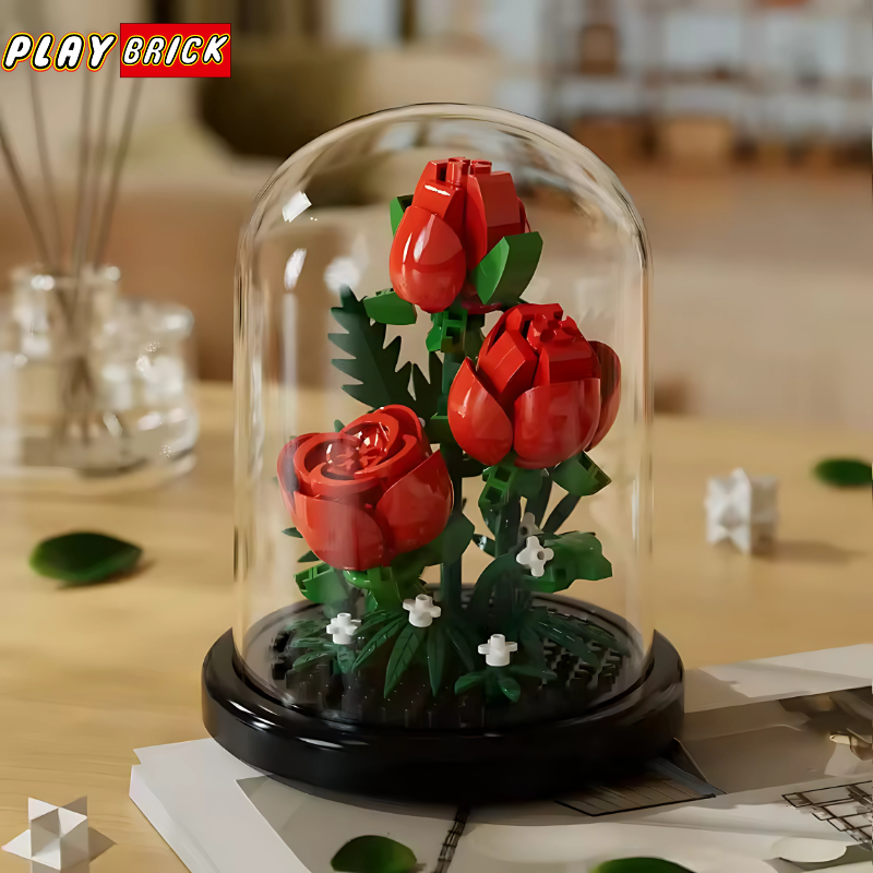 Play Brick® Valentine Flowers