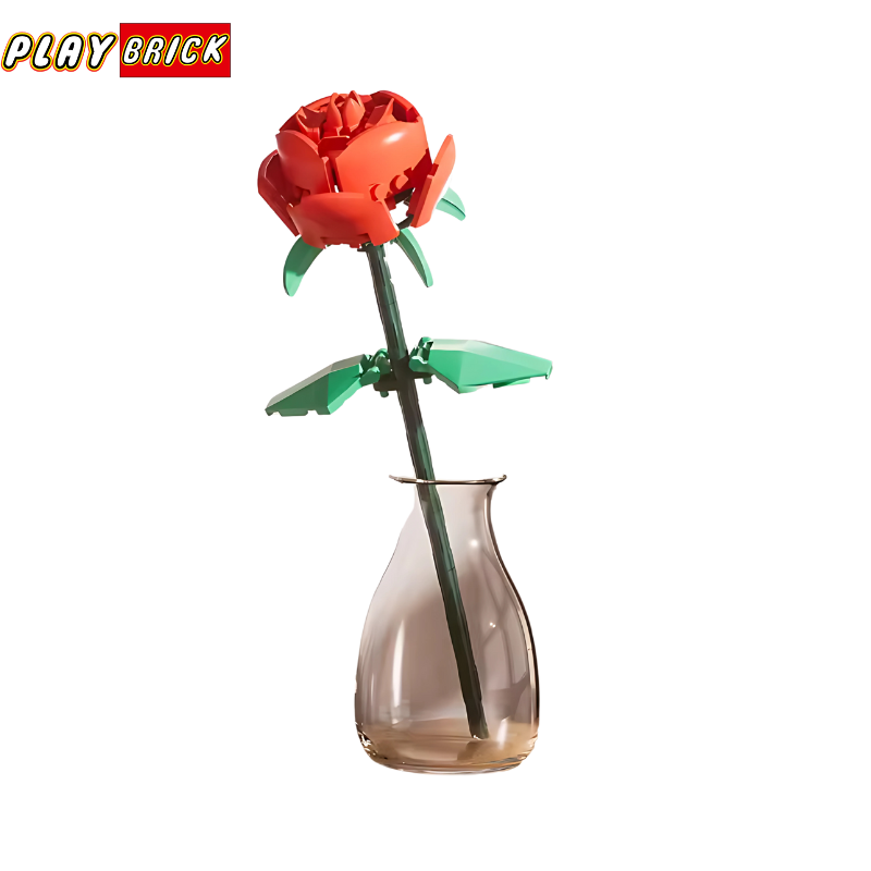 Play Brick® Red Rose (Free gift by £150+)