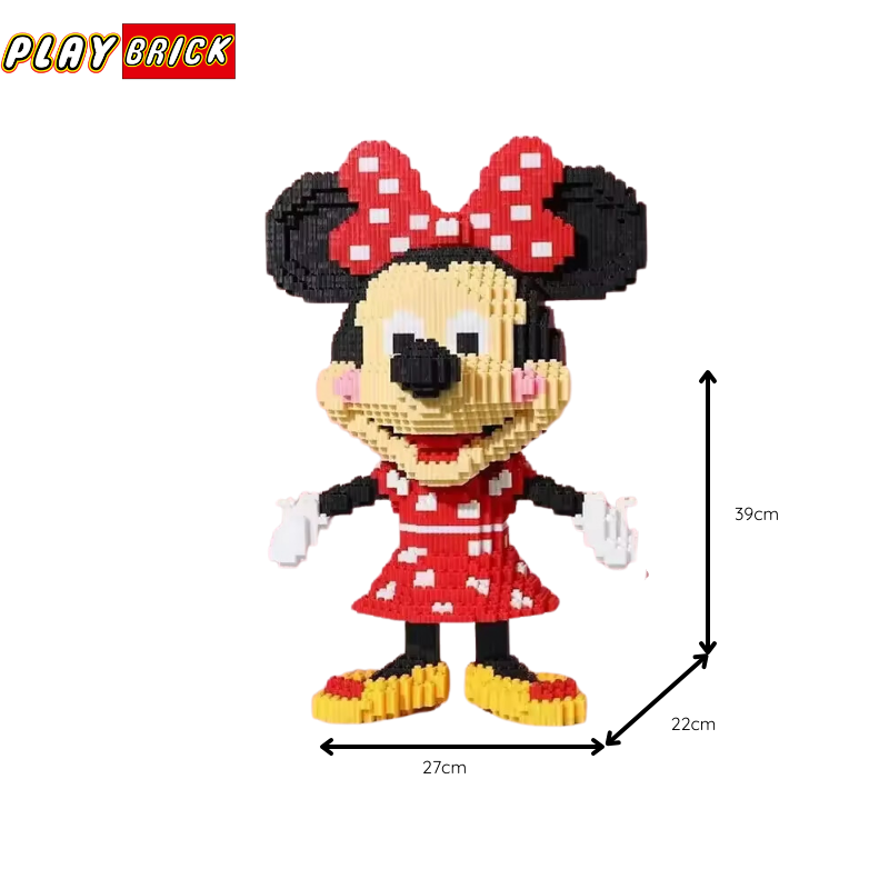 Play Brick® Female Mouse inspired on popular series