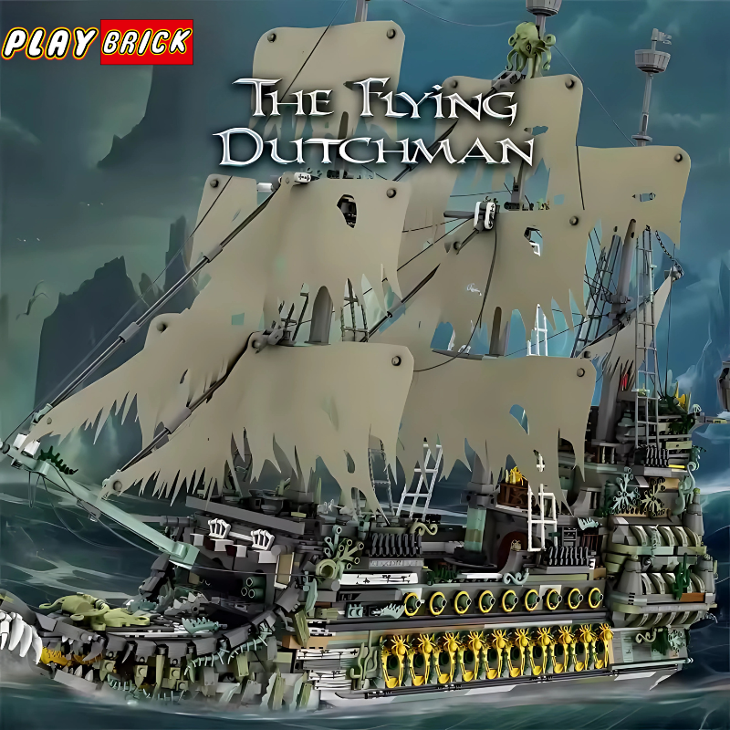 Play Brick® Pirate Ship Inspired by Iconic Movie