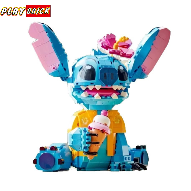 Play Brick® Blue monster inspired by a cartoon