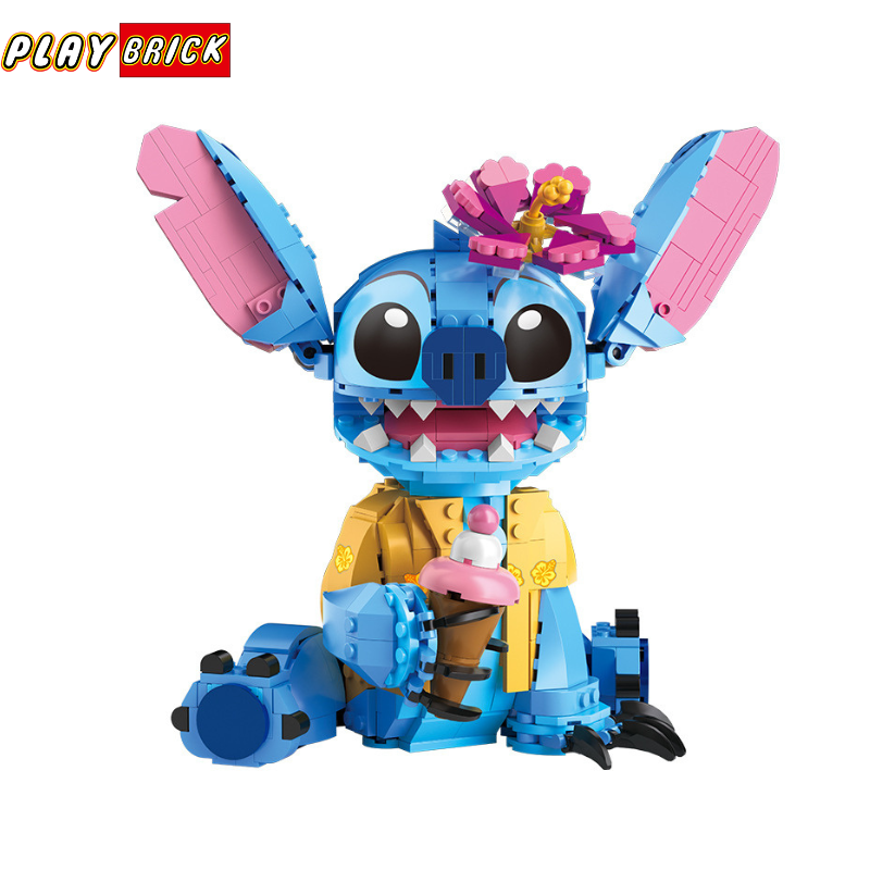 Play Brick® Blue monster inspired by a cartoon