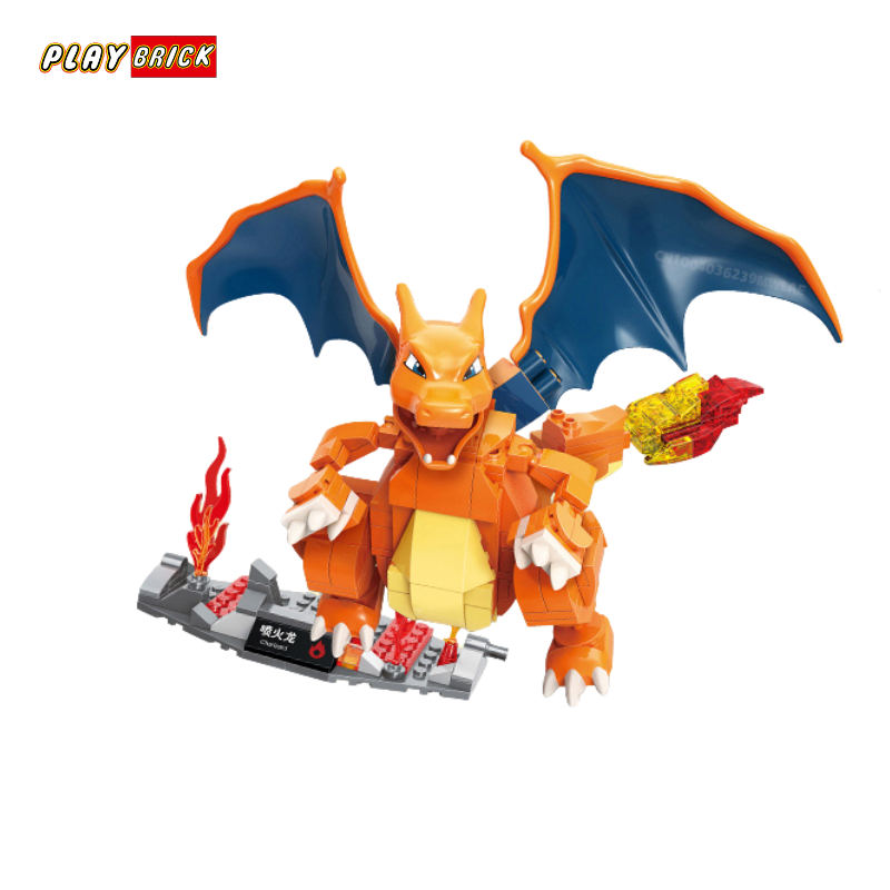 Play Brick®  Fire Dragon inspired by cartoon series